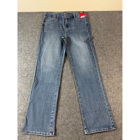 Buffalo David Bitton Denim - Buffalo David Bitton Alyssa Straight Leg Women 8/29 Blue NWT High Rise Stretch
